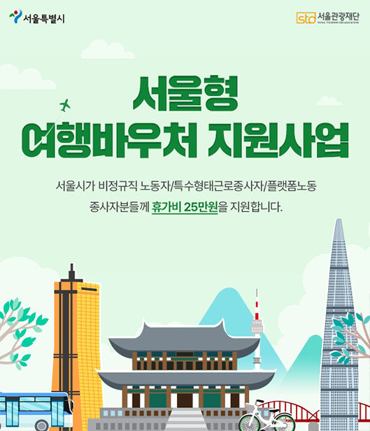 Seoul Travel Voucher Support Project Logo Image
